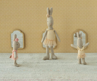 lapin peluche coton en herbe maileg en tutu
