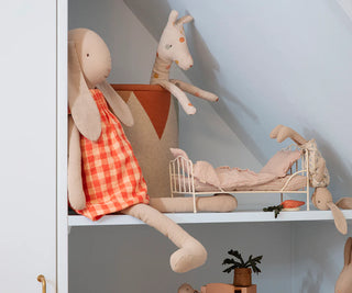 jouet maileg lapin coton en herbe