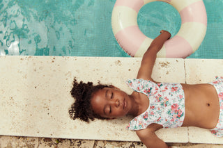 Maillot Primavera deux pieces bain enfants Louise Misha coton en herbe