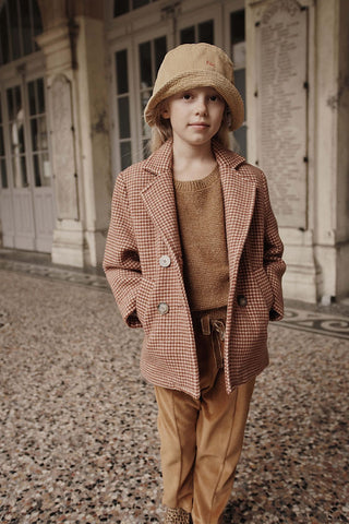 Manteau vichy enfant emile et ida