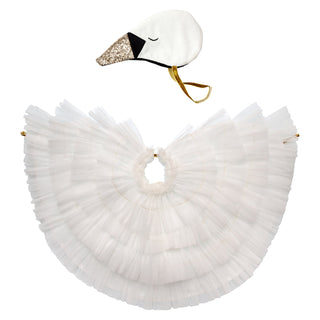 Déguisement cygne coton en herbe