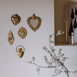 Miroir Taïga doré signé Boncoeurs, chez Coton en Herbe