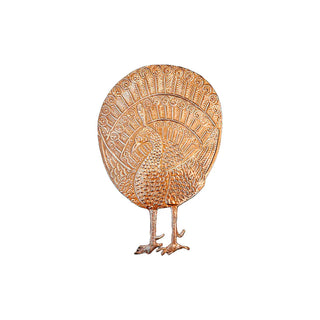 Ornement le paon boncoeurs coton en herbe