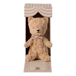 ours en peluche coton en herbe maileg