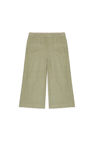 Pantalon Flor velours vert louise misha coton en herbe