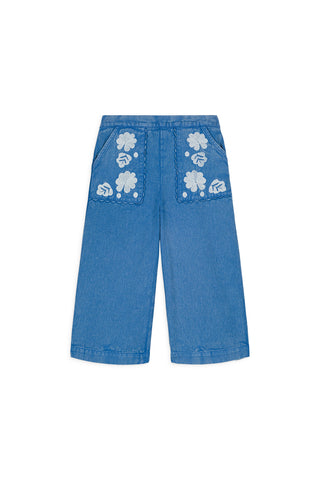 Pantalon Flofi denim enfants louise misha coton en herbe
