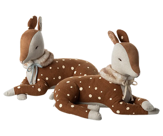 peluche bambi maileg et coton en herbe