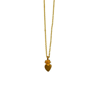 Mini sautoir coeur boncoeurs coton en herbe