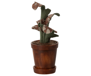 Jouets décoration maison de poupée maileg lapin et souris plante boutique Coton en Herbe