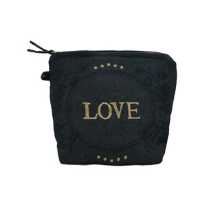Pochette Enluminure LOVE signée Boncoeurs, chez Coton en Herbe