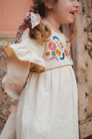 Robe Illia brodée  louise misha coton en herbe