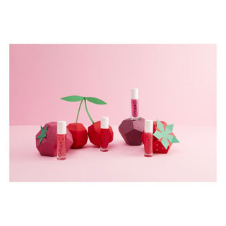 Brillant à lèvres pour enfants rollette fraise nailmtaic coton en herbe