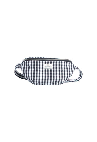 sac banane vichy noir gabrielle paris coton en herbe