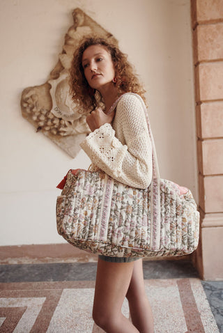 Sac 36h Bilbao motif indien Louise misha coton en herbe