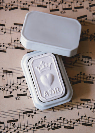 Sculpture à parfumer palet Coeur