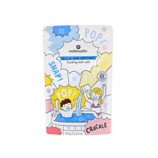 Sels de bain crépitants Bleu