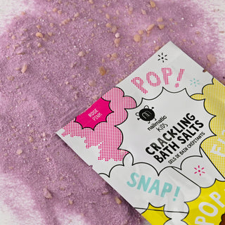 Sels de bain crépitants rose