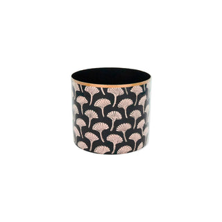 Set de 3 cache-pots en métal doré signé Boncoeurs, créations artisanales décoratives au charme intemporel, proposées par la boutique Coton en Herbe.