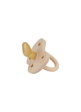 Tétine physiologique beige hevea coton en herbe