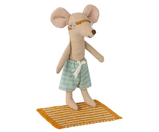 Ensemble plage, Grand frère souris Maileg chez Coton en Herbe