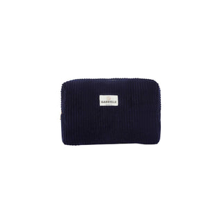Trousse de toilette velours marine gabrielle paris coton en herbe