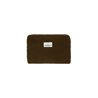 Trousse de toilette velours olive gabrielle paris coton en herbe