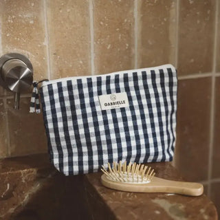 Trousse vichy Indigo gabrielle paris coton en herbe